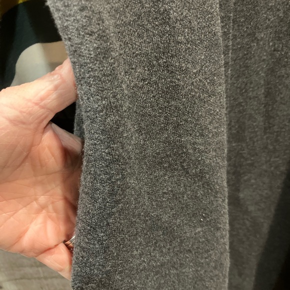 Boden Berkshire Coatigan Cardigan Topper Sweater Coat Stripe Sleeves Size 12‎ - Picture 6 of 7